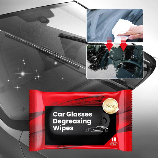 Car Glasses Degreasing Wipes