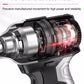🔧50% OFF!⚡Cordless Brushless Impact Wrench 1/2 Inch, High Torque, 2x Battery Fast Charger🛠️
