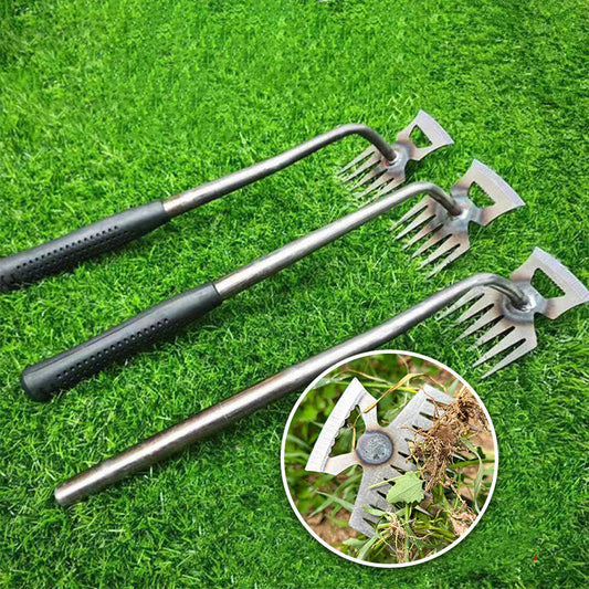 ⚠️ Killing your back gardening? This  tool saves your knees & posture. Weeding standing up! 🧘‍♂️
