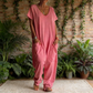 🔥2026 New Style🔥Casual Oversized V-Neck One-Piece Jumpsuit – Soft Fabric, Slim & Trendy