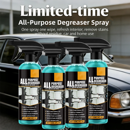 ✨🔥Multipurpose Degreasing Spray for Cars🧼Remove Stains in 1 Second! ⚡
