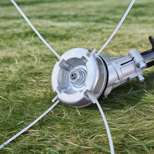 ⚙️ 50% OFF NOW! 🌿 Aluminum Trimmer Head – 4-Line Cutting & Universal Fit – Heavy-Duty & Easy Line Replacement 🏡