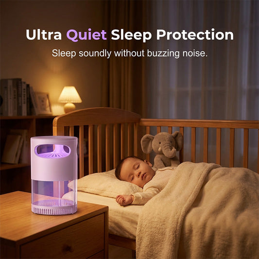 🦟 40% OFF! UV Mosquito Killer Lamp – quiet, USB, chemical-free. 50K+ sold! 🔇🌙