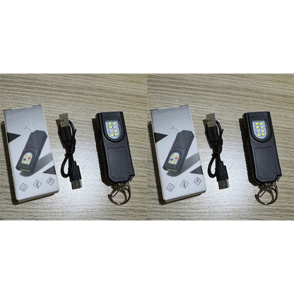 Mini Keychain Flashlight with Magnetic Base