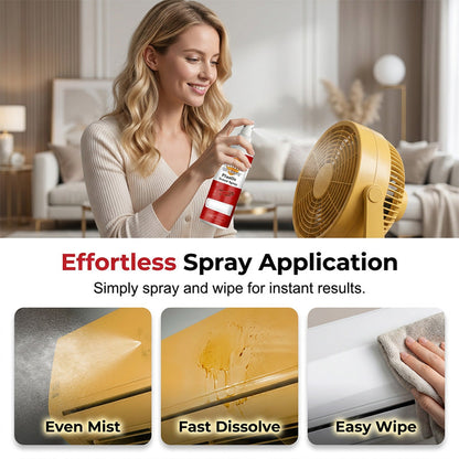 The Ultimate Fix for Yellowed Plastic. 💪 No sanding. No painting. Just a quick spray to erase sun damage and restore your stuff. 🌞🛡️
