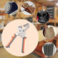 🔧 Fix Tarps & Fabric in Seconds with Heavy-Duty Eyelet Pliers  DIY Grommet Tool Kit for Canvas, Tarps & More