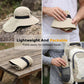 🔥Hot Sale 50% OFF🔥 Outdoor Sun Protection Hat – UPF 50+, Wide Brim, Breathable Mesh, Adjustable 🌞