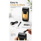 Mini Portable Electric Shaver with LED Display
