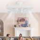Modern 2-in-1 LED Ceiling Fan Light