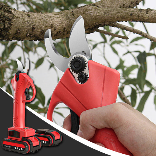 🔥Hot Sale — Over 5,000 Sold! ✂️ Garden Pruning Handheld Electric Scissors Set – SK5 Carbon Steel Blades 🌿