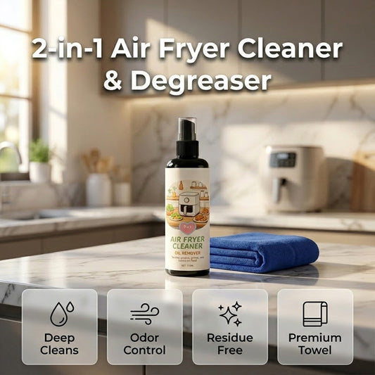 🔥 Sale 50% OFF!✨2-in-1 Air Fryer Cleaner and Degreaser Spray