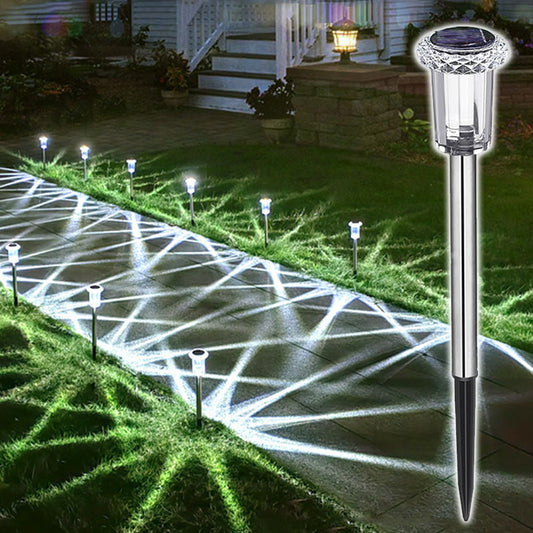 ⏳Time-Limited Special⏰6-Pack Solar Landscape Lights – Waterproof, Auto-On, Easy Install 🌙