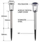 ⏳Time-Limited Special⏰6-Pack Solar Landscape Lights – Waterproof, Auto-On, Easy Install 🌙