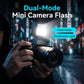 Pocket-Sized Rechargeable Camera Flash