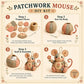 ⏳LIMITED TIME SALE 50% OFF🐭🧵Handcrafted Vintage Mouse Plush Sewing Kit