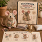 ⏳LIMITED TIME SALE 50% OFF🐭🧵Handcrafted Vintage Mouse Plush Sewing Kit