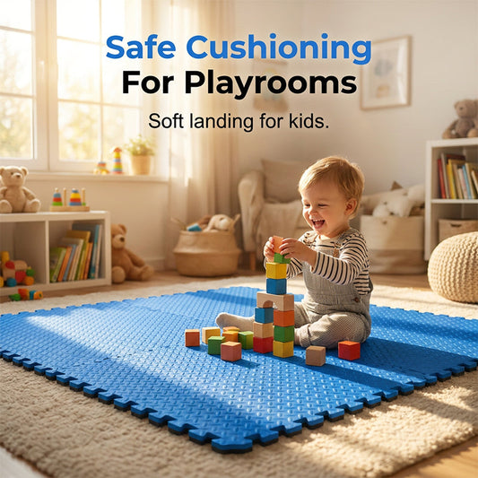 Non-Slip EVA Foam Puzzle Play Mat Set