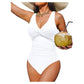 ⚠️ Throwing away old swimsuits? This Women's Tummy Control One-Piece Swimsuit actually fits. 💃