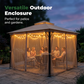 🌞 Summer Hot Sale 50% OFF Universal Mosquito Netting for Gazebo