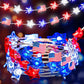 Patriotic Star String Lights - Red, White & Blue