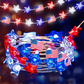 Patriotic Star String Lights - Red, White & Blue