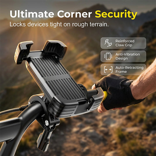 Secure Grip Motorcycle Phone Mount