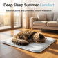 ⚠️ Is your fur baby overheating? This cooling mat saves overheating pets. Instant chill, zero stress! 🐶❄️