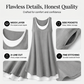🔥Hot Sale 50% OFF🔥No Outfit Planning! Sleeveless Fake 2-Piece Dress – Effortless Chic