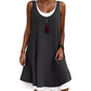 🔥Hot Sale 50% OFF🔥No Outfit Planning! Sleeveless Fake 2-Piece Dress – Effortless Chic
