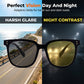 😎 Instant Street Style! 😎 Magnetic 3-in-1 Glasses. Switch lenses like a pro. Clear for work, reflective for brunch. ☕