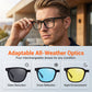 😎 Instant Street Style! 😎 Magnetic 3-in-1 Glasses. Switch lenses like a pro. Clear for work, reflective for brunch. ☕