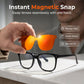 😎 Instant Street Style! 😎 Magnetic 3-in-1 Glasses. Switch lenses like a pro. Clear for work, reflective for brunch. ☕