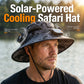 🛡️ Your Mobile Sunshade: Solar Fan Bucket Hat! 🛡️ Ditch the sweat! This hat's wide brim blocks UV rays while solar power keeps the breeze going all day. Work smarter, not hotter! ☀️🔋
