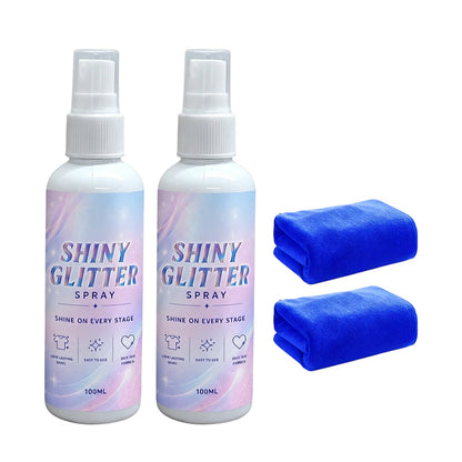 ⚠️ Tired of scrubbing glitter off your clothes? This  spray is fabric-safe. Party without the mess! 🚫🧼