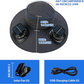 Outdoor Solar Powered Cooling Fan Hat