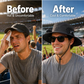 Outdoor Solar Powered Cooling Fan Hat