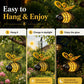 ✨ Magical Garden Glow! Solar-Powered Hanging Bee Lantern. 🐝