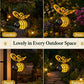 ✨ Magical Garden Glow! Solar-Powered Hanging Bee Lantern. 🐝
