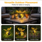✨ Magical Garden Glow! Solar-Powered Hanging Bee Lantern. 🐝