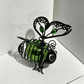 ✨ Magical Garden Glow! Solar-Powered Hanging Bee Lantern. 🐝
