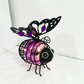 ✨ Magical Garden Glow! Solar-Powered Hanging Bee Lantern. 🐝