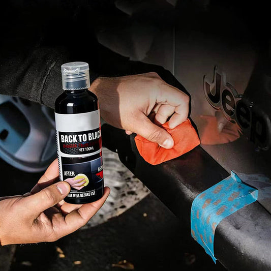 ☀️ Pro UV Shield! Long-Lasting Plastic Trim Restorer – Repels Sun Damage for 6 Months!