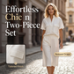 🔥Hot Sale 50% OFF🔥Hide the Tummy Flatteringly! Loose 2-Piece Set – Effortless Chic & Cool