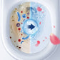 🚽 Drop, Brush & Forget! Easy Toilet Cleaning Block. 💧