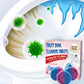 🚽 Drop, Brush & Forget! Easy Toilet Cleaning Block. 💧
