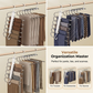 Multi-Layer Space-Saving Pants Hanger