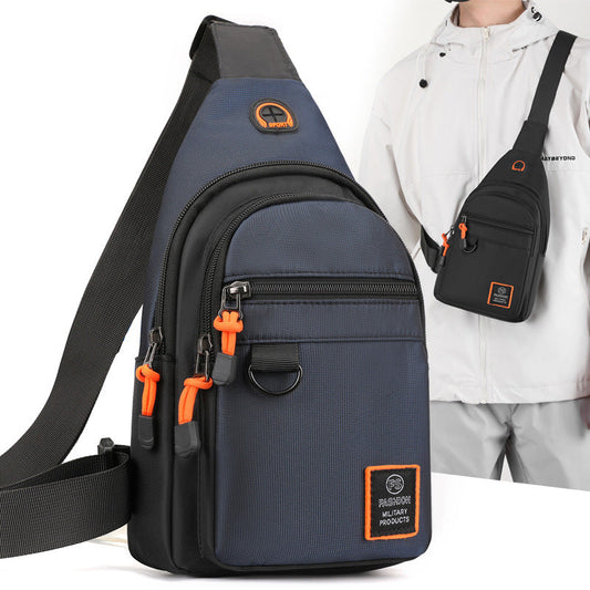 ☔️ Rain? No Sweat! ✨ Waterproof Multi-Pocket Crossbody Sling Bag. 🎒
