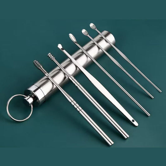 Stainless Steel Ear Wax Removal Tool Set