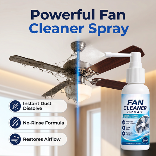 🔥Hot Sale 50% OFF🔥Stop Taking Apart Your Fan! Multi-Purpose Cleaning Spray – Blast Dust & Grime in Seconds 💨