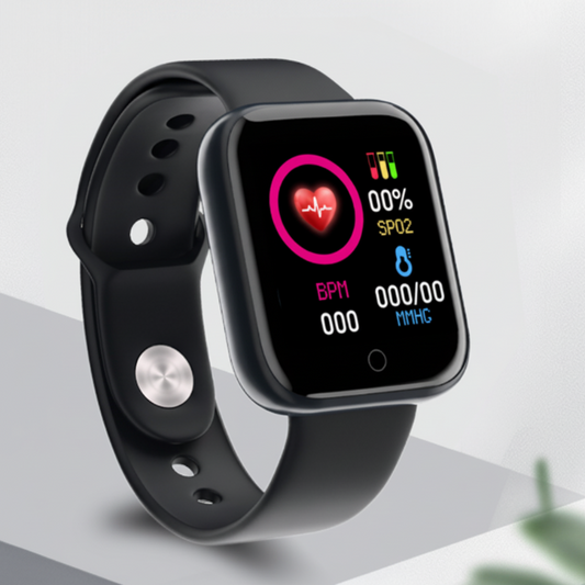 ⌚ Your Wrist Health Hub! Health & Fitness Smartwatch – Track Heart Rate, Steps & Sleep All Day 💓